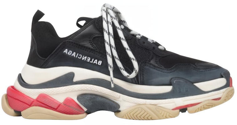 巴黎世家 Triple S 黑紅 做舊款 Order 巴黎世家 Triple S 黑紅 做舊款