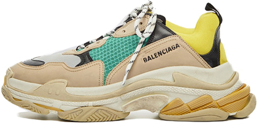 Balenciaga Triple S Sneaker 2018 'Green Yellow' 516440W09O27070 Buy Balenciaga Triple S Sneaker 2018 'Green Yellow' 516440W09O27070