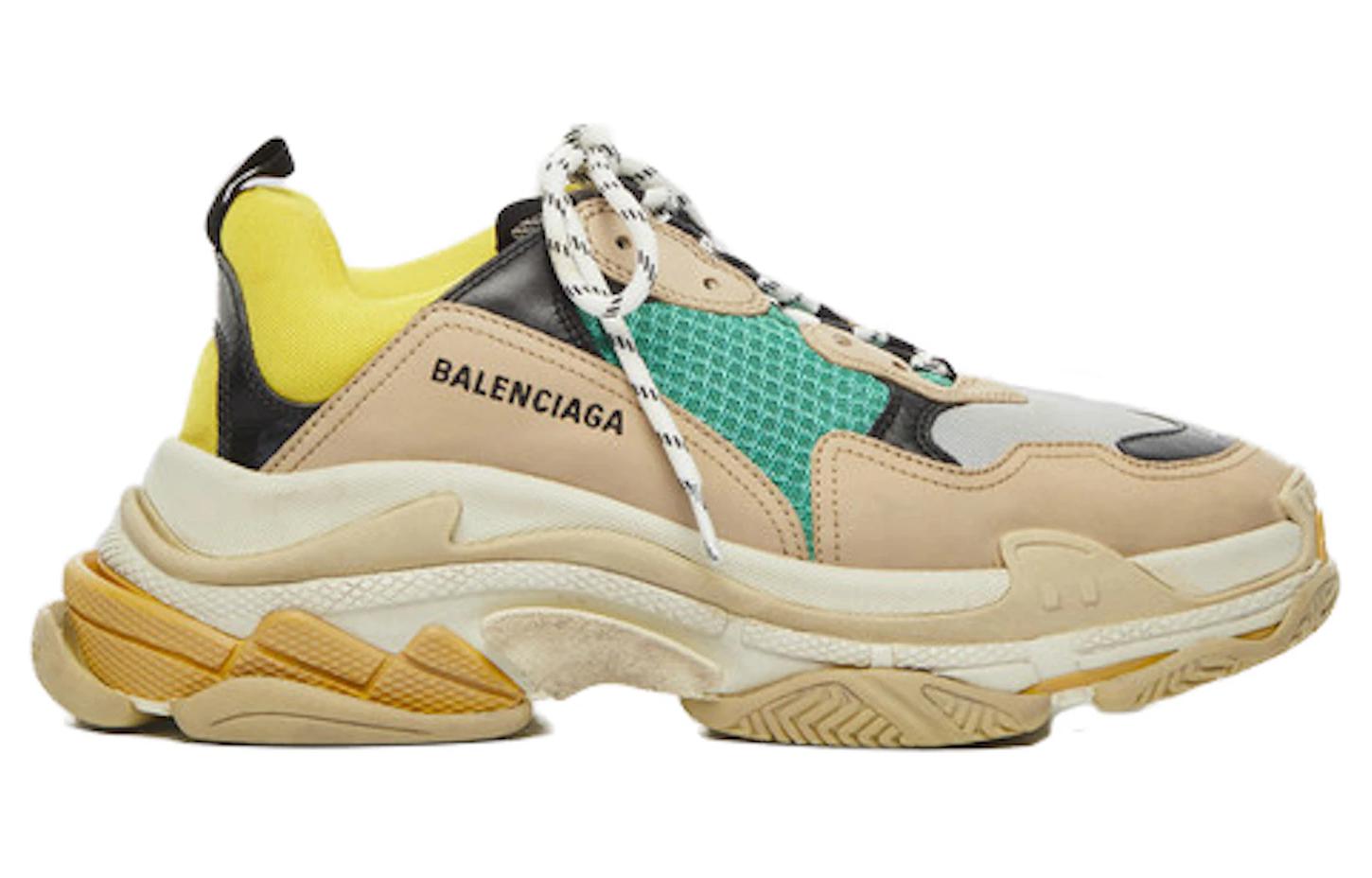 Order Balenciaga Triple S Sneaker 2018 'Green Yellow' 516440W09O27070
