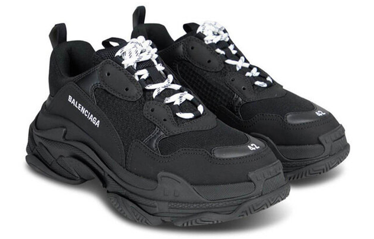 Shop Balenciaga Triple S Sneaker 2020 'Hitam' 534217W2CA11000