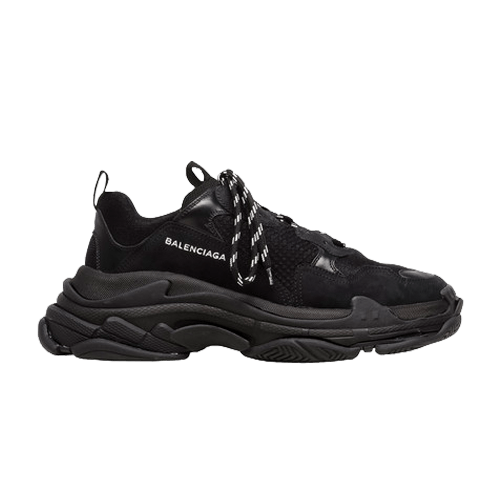 Buy Balenciaga Triple S Sepatu 'Hitam Serba' 483547-W06E1-1000