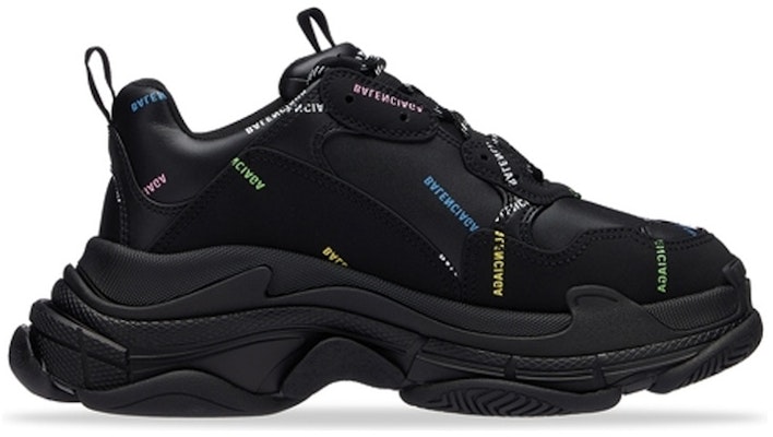 Zapatillas Balenciaga Triple S 'Logo Completo - Negro Multicolor' 536737-W2FA8-1083 Order Zapatillas Balenciaga Triple S 'Logo Completo - Negro Multicolor' 536737-W2FA8-1083