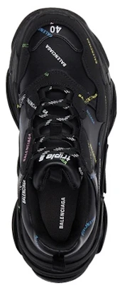 발렌시아가 트리플 S 올오버 로고 (블랙멀티) 536737-W2FA8-1083 Lookbook 발렌시아가 트리플 S 올오버 로고 (블랙멀티) 536737-W2FA8-1083