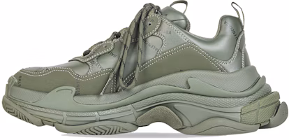Balenciaga Triple S Sneaker 'Allover Logo - Dark Green' 536737W2FA13510 Balenciaga Triple S Sneaker 'Allover Logo - Dark Green' 536737W2FA13510