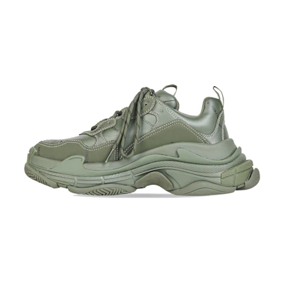 Balenciaga Triple S Sneaker 'Allover Logo - Dark Green'