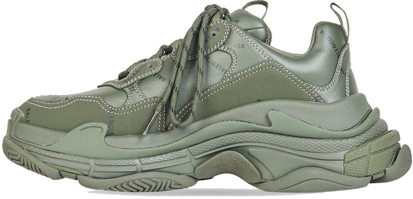 Balenciaga Triple S Sneaker 'Allover Logo - Hijau Tua' 536737-W2FA1-3510 Buy Balenciaga Triple S Sneaker 'Allover Logo - Hijau Tua' 536737-W2FA1-3510