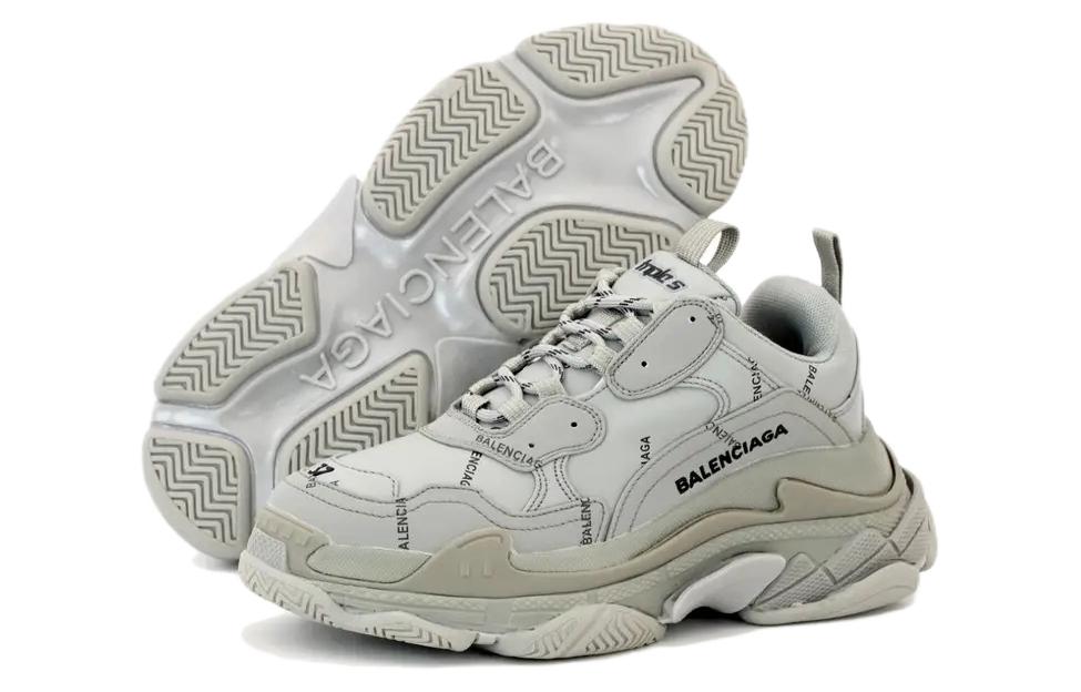 Purchase Balenciaga Triple S Zapatillas 'Logo por Todo - Gris' 536737W2FA11210