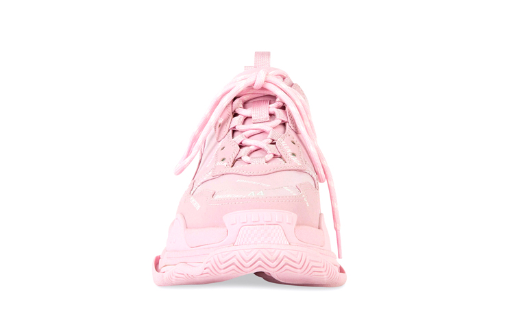 Balenciaga Triple S Sneaker 'Allover Logo - Light Pink' 圖 3