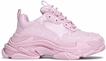 (Women) Balenciaga Triple S Sneaker 'Allover Logo - Pink'  524039-W2FA1-5090 (Women) Balenciaga Triple S Sneaker 'Allover Logo - Pink'  524039-W2FA1-5090
