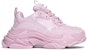 (W) Balenciaga Triple S Sneaker 'Logo Seluruh - Merah Jambu' 524039-W2FA1-5090