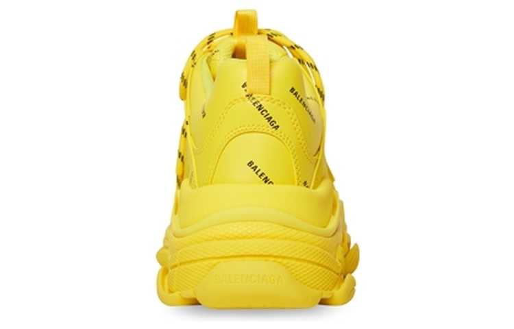 Details for バレンシアガ トリプルS ロゴ総柄 イエロー
(Barenshiaga Toripuru S  ロゴ総柄 Ierō) 536737-W2FA1-7510