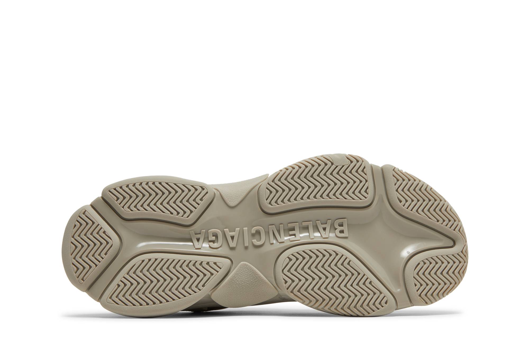 Balenciaga Triple S Sneaker 'Allover Logo - Beige' 圖 4