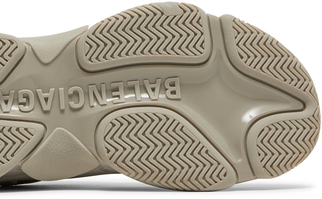 巴黎世家全覆蓋標誌Triple S潮流百搭休閒老爹鞋米色 Purchase 巴黎世家全覆蓋標誌Triple S潮流百搭休閒老爹鞋米色