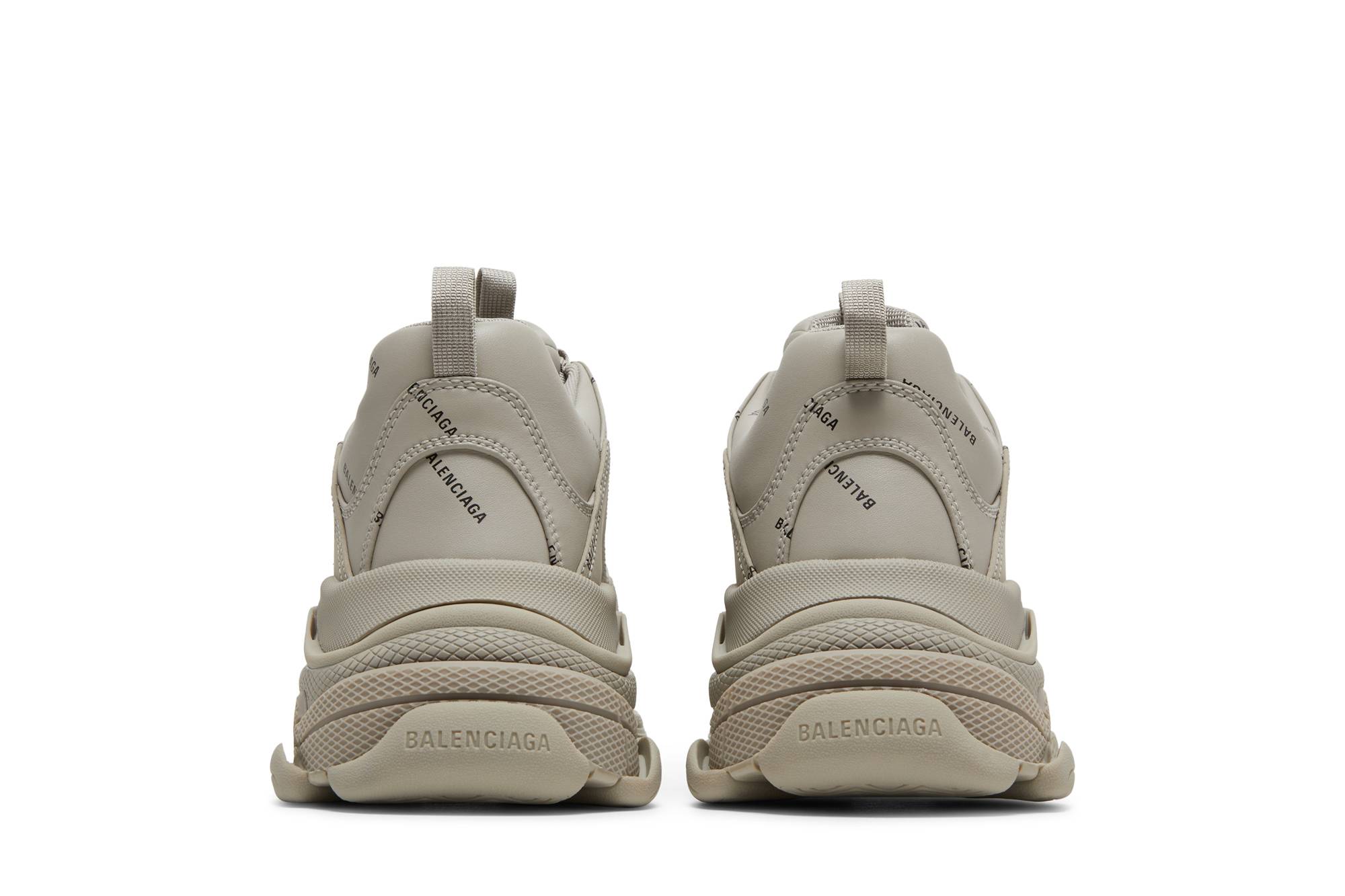 Balenciaga Triple S Sneaker 'Allover Logo - Beige' 圖 6