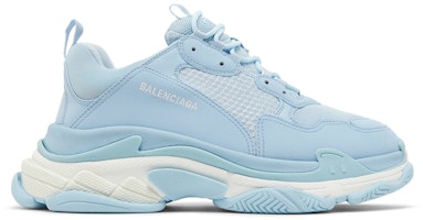 Balenciaga Triple S Sneaker 'Allover Logo - Light Blue' 536737W2FA14090 Balenciaga Triple S Sneaker 'Allover Logo - Light Blue' 536737W2FA14090