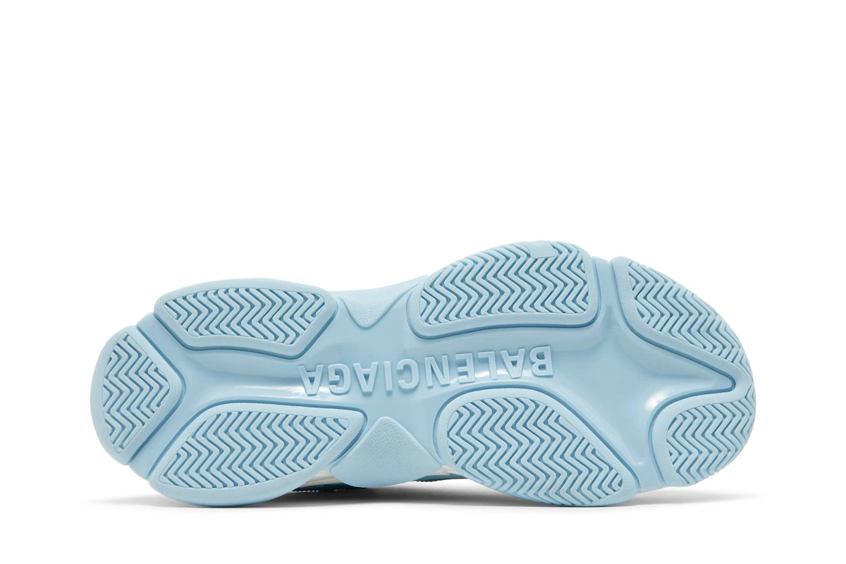 Balenciaga Triple S Sneaker 'Allover Logo - Light Blue'