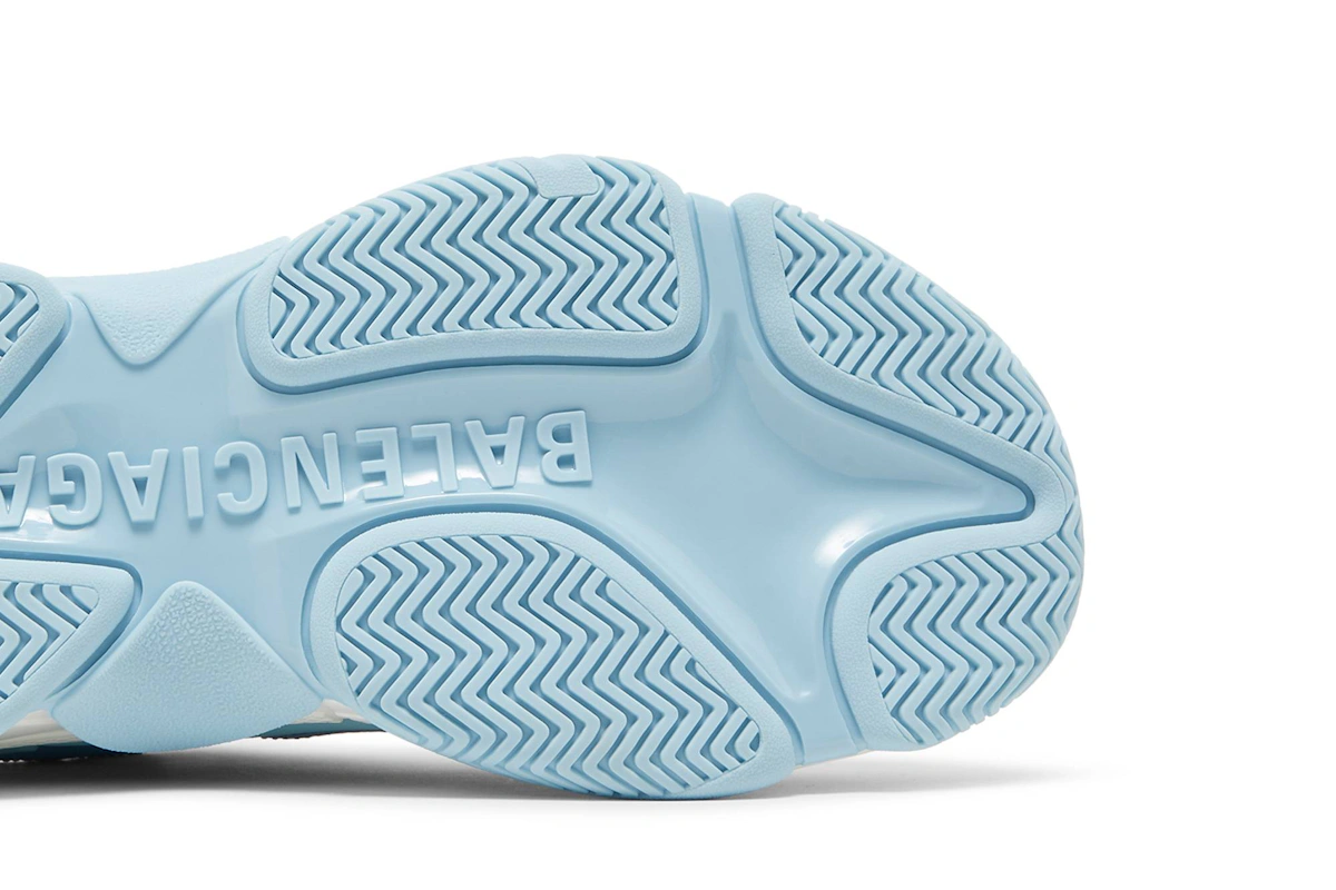 Balenciaga Triple S Sneaker 'Allover Logo - Light Blue'