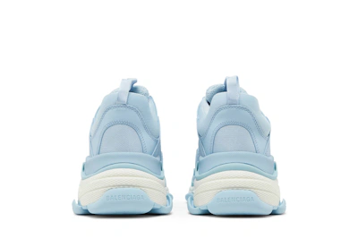 Balenciaga Triple S Sneaker 'Allover Logo - Light Blue'