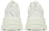 Details for Balenciaga Triple S Sneaker 'Allover Logo - Putih Multi' 536737W2FA89083