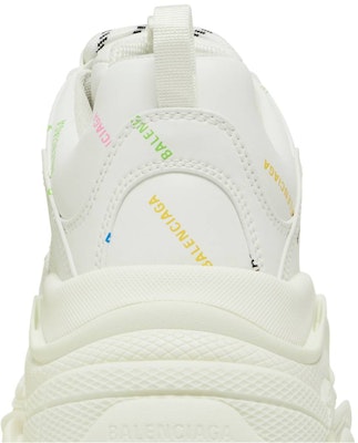Balenciaga Triple S Sneaker 'Allover Logo - Putih Multi' 536737W2FA89083 Sizing Balenciaga Triple S Sneaker 'Allover Logo - Putih Multi' 536737W2FA89083