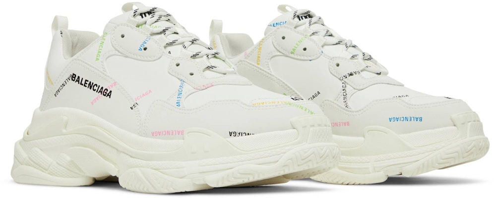Balenciaga Triple S Sneaker 'Allover Logo - Putih Multi' 536737W2FA89083 Cheap Balenciaga Triple S Sneaker 'Allover Logo - Putih Multi' 536737W2FA89083