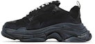 Lookbook Balenciaga Triple S Kasut 'Hitam' 534162-W09OM-1000