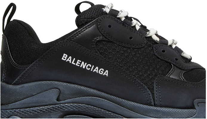 Balenciaga巴黎世家 Triple S 復古磨舊 低筒 爸爸鞋 男款 黑 Order Balenciaga巴黎世家 Triple S 復古磨舊 低筒 爸爸鞋 男款 黑