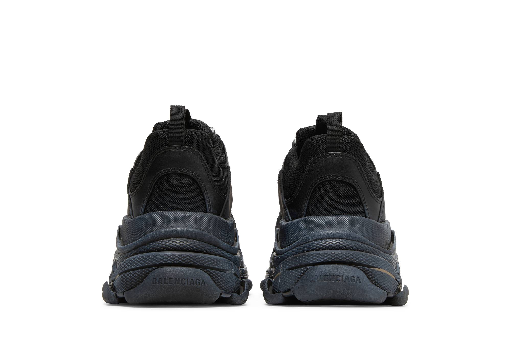 Details for Balenciaga巴黎世家 Triple S 復古磨舊 低筒 爸爸鞋 男款 黑