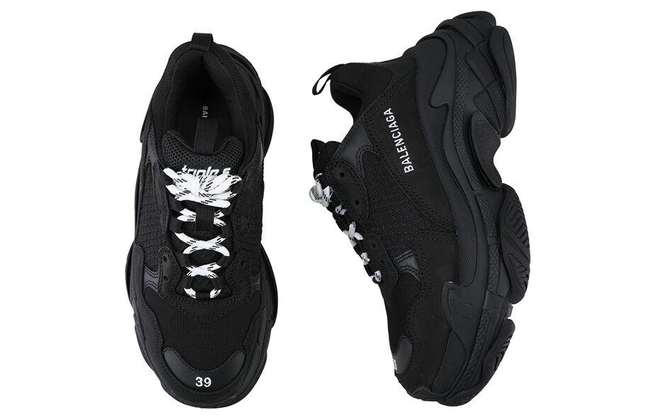 Shop Balenciaga Triple S Zapatillas 'Negras' (2019) 534217-W09O1-1000