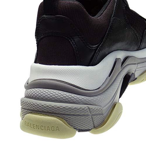 Balenciaga Triple S Sneaker 'Black Burgundy' 圖 4