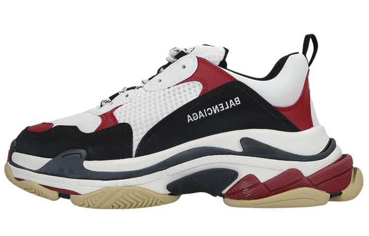 Buy Balenciaga Triple S Sneaker ''Zwart Crimson'' 536737 W09OM 1073