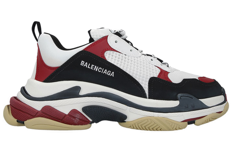 Order Balenciaga Triple S Sneaker ''Zwart Crimson'' 536737 W09OM 1073