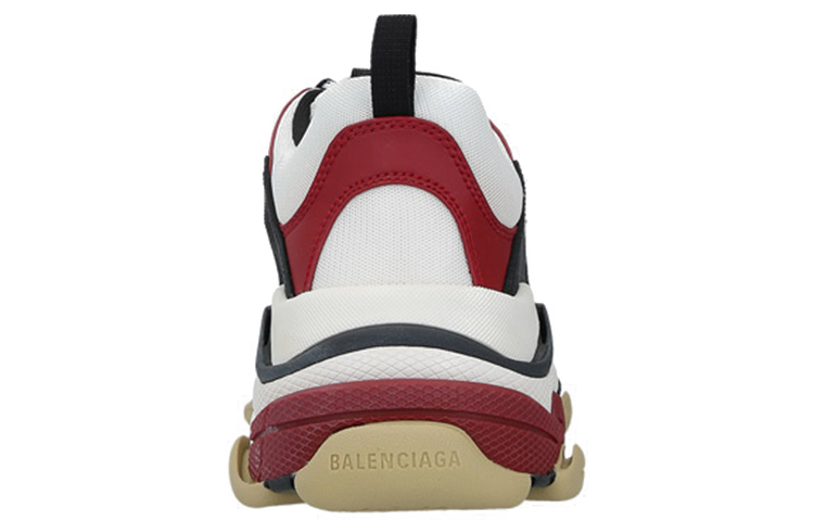 Lookbook Balenciaga Triple S Sneaker ''Zwart Crimson'' 536737 W09OM 1073