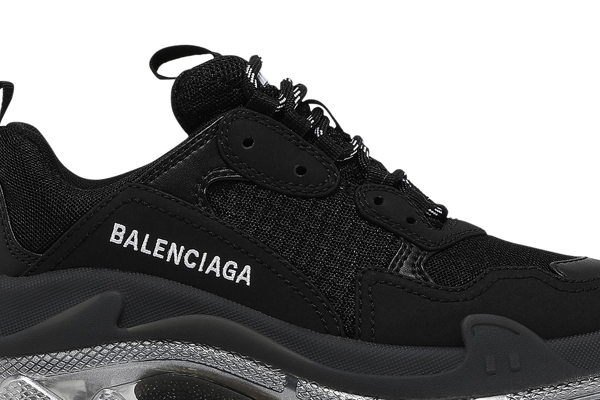 Order (W) 巴黎世家Triple S运动鞋 '黑色虹彩' 544351-W2FB2-1001