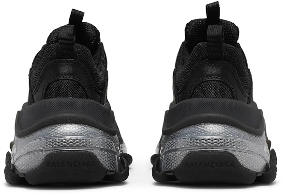 (W) 巴黎世家Triple S运动鞋 '黑色虹彩' 544351-W2FB2-1001 Details for (W) 巴黎世家Triple S运动鞋 '黑色虹彩' 544351-W2FB2-1001