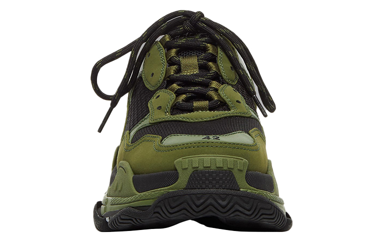 Balenciaga Triple S Sneaker 'Black Khaki' 圖 4