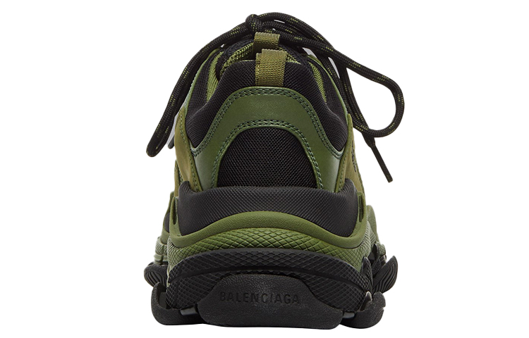Balenciaga Triple S Sneaker 'Black Khaki' 圖 6