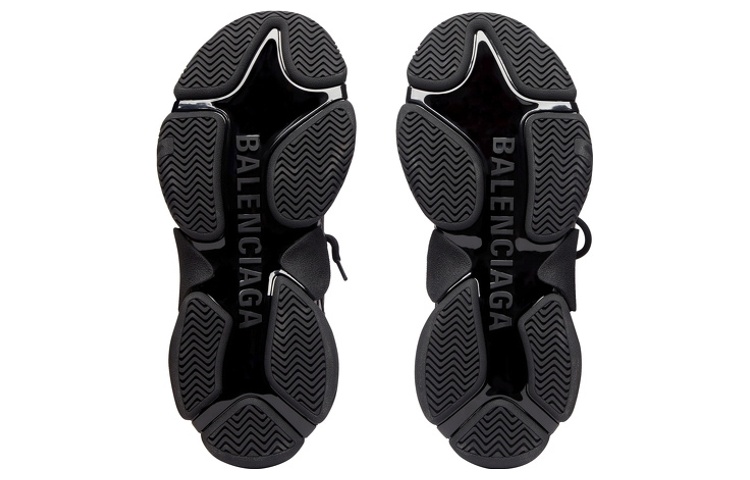 Sizing Balenciaga Triple S Zapatillas 'Negro Charol' 734954-W2PAA-1000