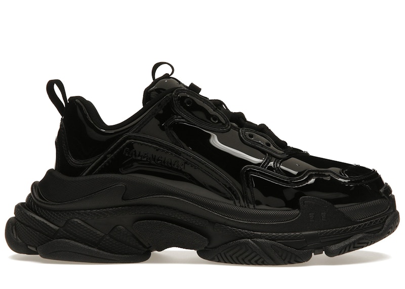 Buy Balenciaga Triple S Sneaker Black Patent 734954W2PAA1000 Novelship