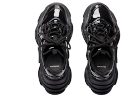 Balenciaga Triple S Sneaker 'Hitam Patent' 734954W2PAA1000 Shop Balenciaga Triple S Sneaker 'Hitam Patent' 734954W2PAA1000