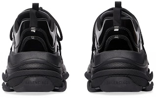 Balenciaga Triple S Sneaker 'Hitam Patent' 734954W2PAA1000 Details for Balenciaga Triple S Sneaker 'Hitam Patent' 734954W2PAA1000