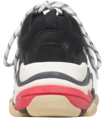 Balenciaga Triple S Sneaker 'Hitam Merah' 2018 533882-W09O1-1000 Purchase Balenciaga Triple S Sneaker 'Hitam Merah' 2018 533882-W09O1-1000