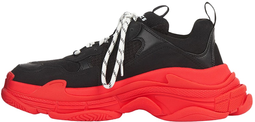 巴黎世家 Triple S 運動鞋 '黑紅' 536737W2FZ11060 Buy 巴黎世家 Triple S 運動鞋 '黑紅' 536737W2FZ11060