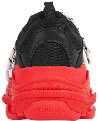 巴黎世家 Triple S 運動鞋 '黑紅' 536737W2FZ11060 Purchase 巴黎世家 Triple S 運動鞋 '黑紅' 536737W2FZ11060