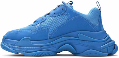 Lookbook 巴黎世家 Triple S 運動鞋 '藍色' 536737-W2FW1-4000