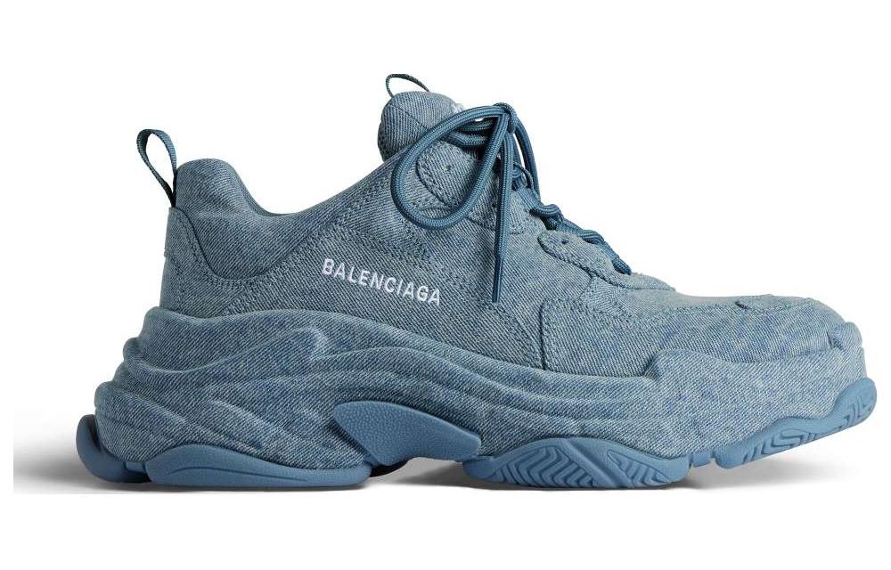 Balenciaga Triple S Sneaker 'Blue Denim' 圖 2