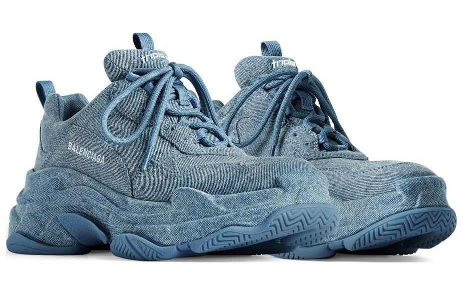 Balenciaga Triple S Sneaker 'Blue Denim' 圖 3