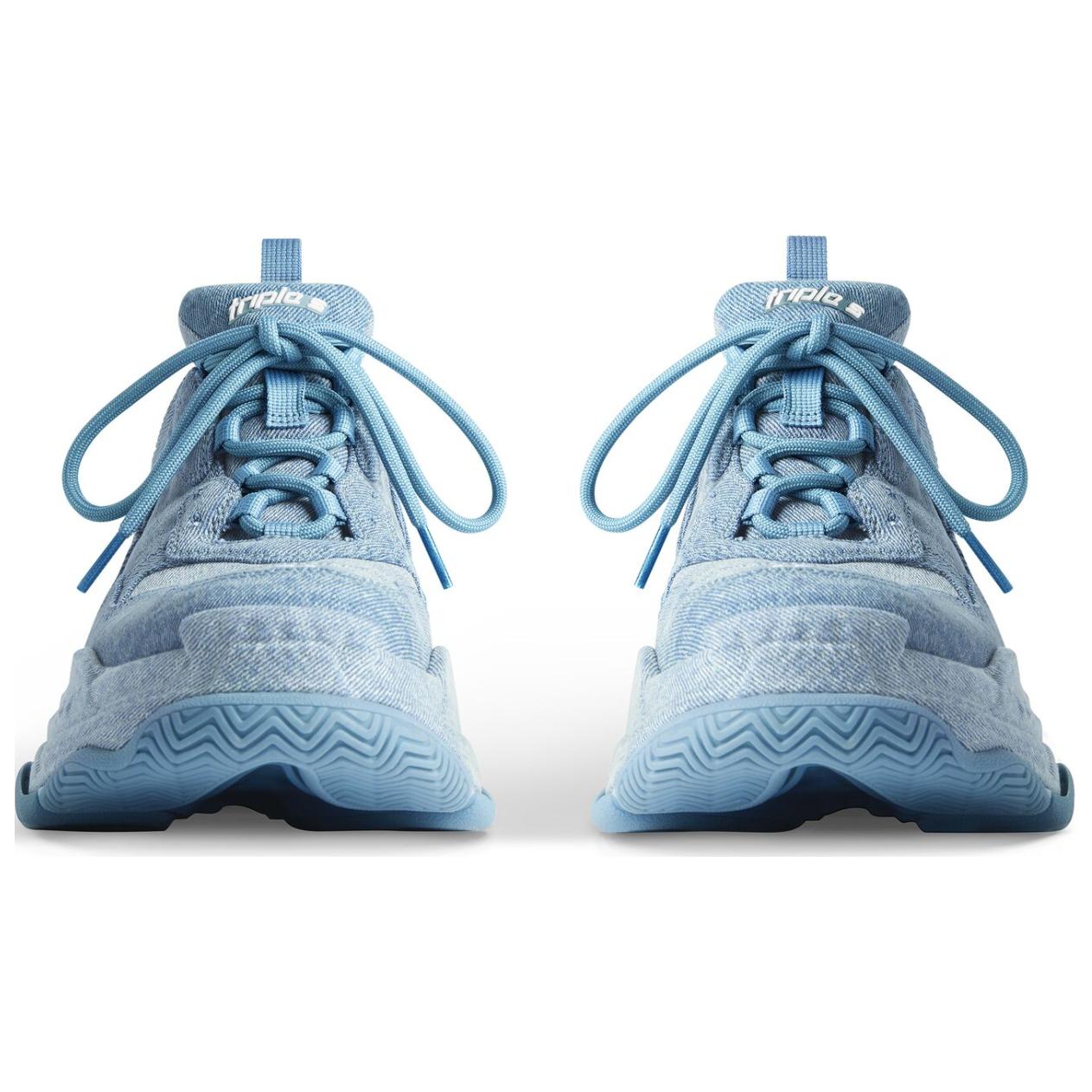 Balenciaga Triple S Sneaker 'Blue Denim' 圖 5