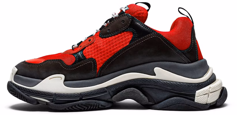 Balenciaga Triple S Sneaker 'Bred' Lelaki/Wanita 516440W09O76576 Lookbook Balenciaga Triple S Sneaker 'Bred' Lelaki/Wanita 516440W09O76576