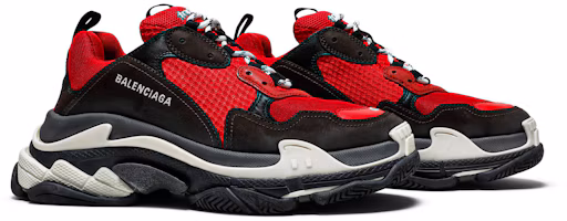 Cheap Balenciaga Triple S Sneaker 'Bred' 516440W09O76576